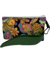 Pstyle &reg; Original by Freelax &reg;Vert avec pochette psych&eacute;d&eacute;lique et mousqueton
