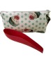 Pstyle® Rose avec pochette Cupcake et mousqueton
